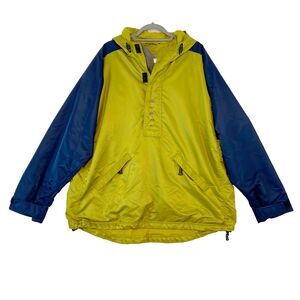 Nike Anorak Windbreaker Jacket Men's‎ XL Green 1/2 Zip Gorpcore Baggy VTG 90s